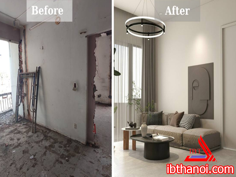 Biến hóa ngôi nhà cũ thành không gian sống hiện đại